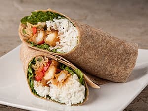 Picture of Honey Mustard Chicken & Rice Wraps